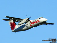 Air Canada Jazz - Bombardier Dash 8 Q100 - C-GANF - FIN 802 (Transfered to Air Canada Express - Jazz Aviation)